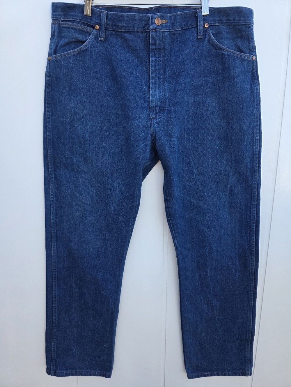 Wrangler Regular Fit Prewashed Denim Blue Jeans 13MWZPW 40X32